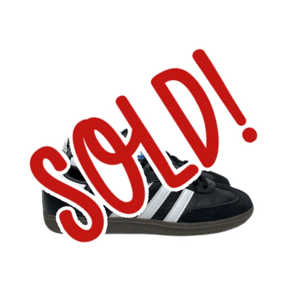 Adidas Samba OG Black Gum Brown White Mens 7/Womens size 8 shoes IE3676